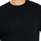Suéter masculino de gola redonda Tucker da INC International Concepts, preto, tamanho grande