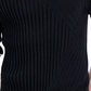 Suéter masculino de gola redonda Tucker da INC International Concepts, preto, tamanho grande