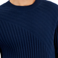 Suéter masculino Tucker Crewneck da INC International Concepts, azul, tamanho médio