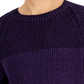 Suéter masculino com gola redonda e trançado da INC International Concepts, roxo, tamanho extragrande