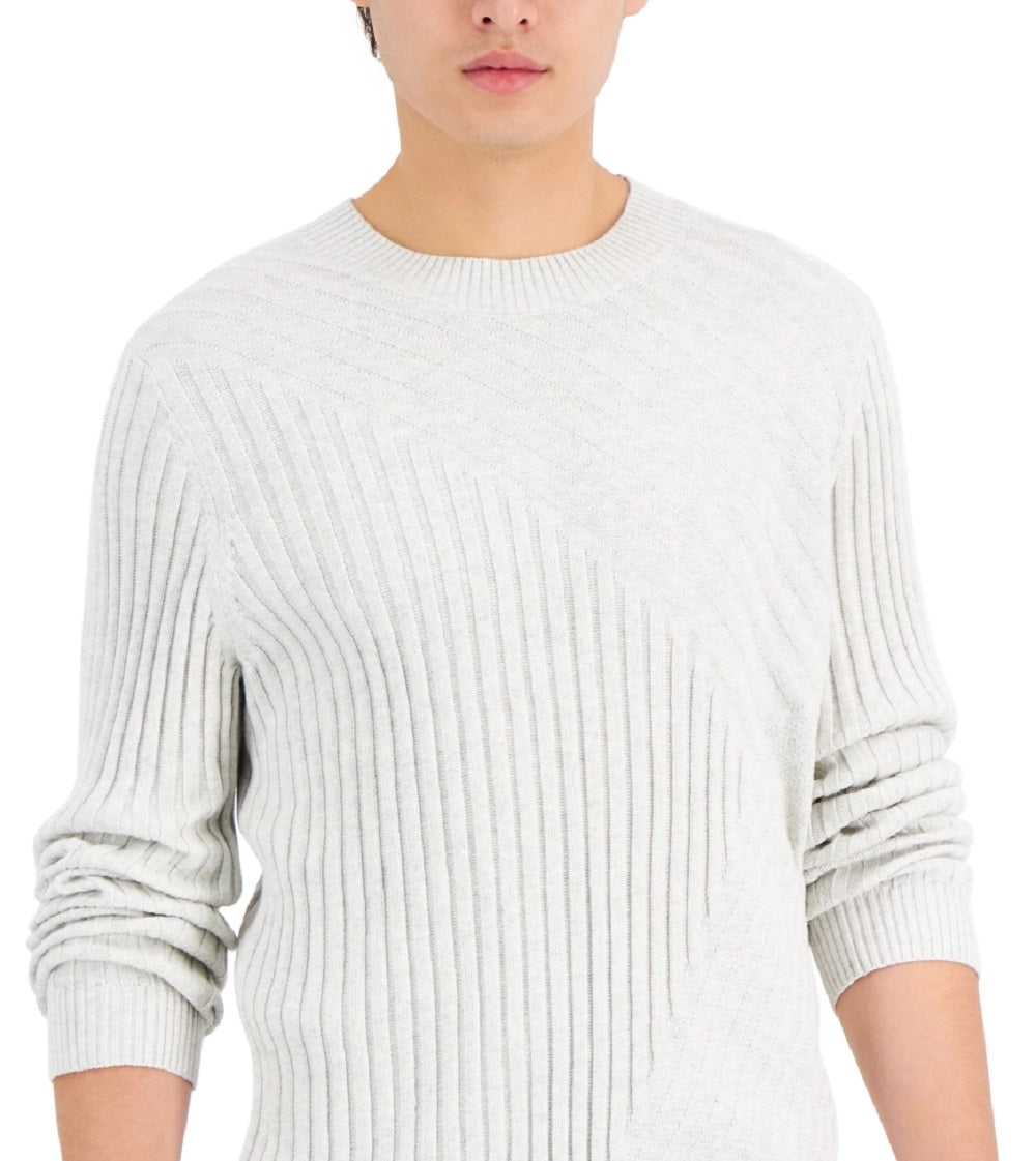 Suéter masculino com gola redonda Tucker da INC International Concepts, cinza, tamanho médio