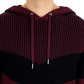 Suéter com capuz masculino colorblock da INC International Concepts, vermelho, tamanho XX-G