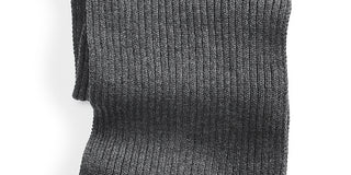 Cachecol canelado sólido masculino Sun + Stone cinza tamanho regular