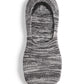 Pacote com 3 meias invisíveis Sun + Stone masculinas, cinza, tamanho 10-13