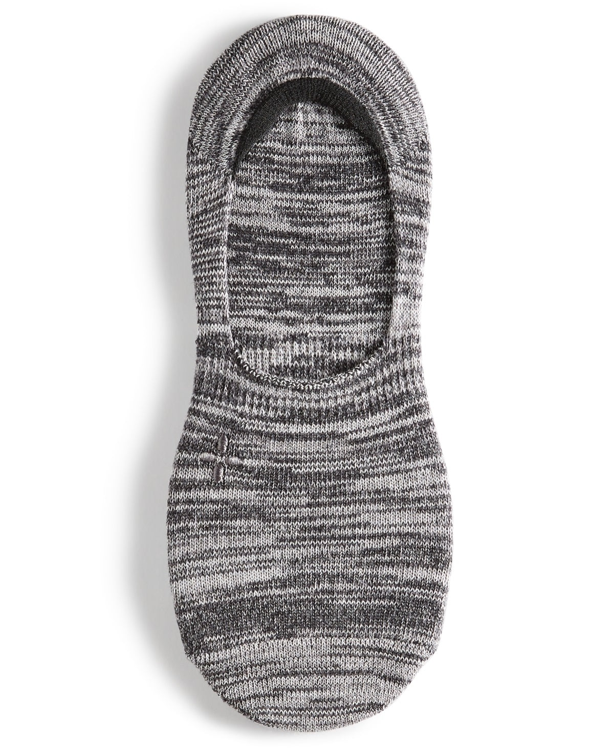 Pacote com 3 meias invisíveis Sun + Stone masculinas, cinza, tamanho 10-13