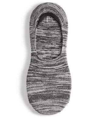 Pacote com 3 meias invisíveis Sun + Stone masculinas, cinza, tamanho 10-13