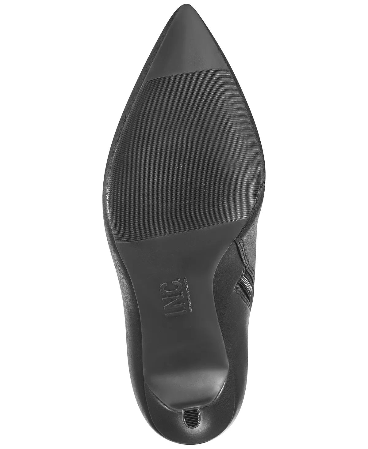 Botas sociais femininas Rajel da INC International Concepts, pretas, tamanho 7,5 M