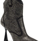 Botas femininas Oaklynne da INC International Concepts, pretas, tamanho 10 M