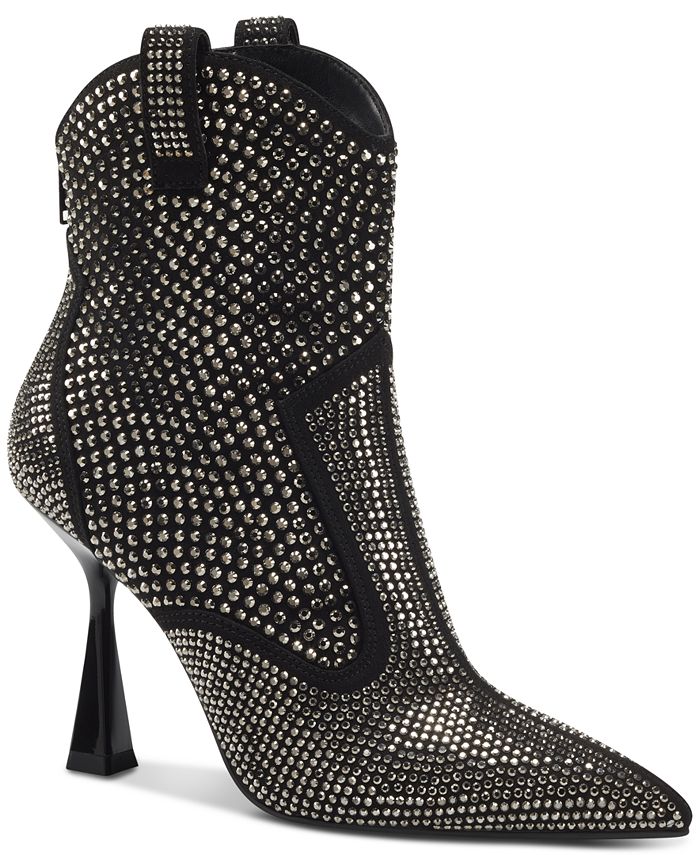 Botas femininas Oaklynne da INC International Concepts, pretas, tamanho 10 M