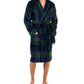 Club Room Pijama de pelúcia masculino azul tamanho pequeno