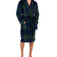 Club Room Pijama de pelúcia masculino azul tamanho grande
