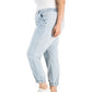 Calça jogger jeans feminina estilo &amp; co, azul, tamanho 14W
