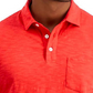 Camisa polo texturizada masculina Club Room Regular Fit vermelha tamanho X-Large