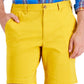 Club Room Shorts Masculino Regular Fit 9 4 Way Stretch Amarelo Tamanho 40