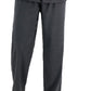 Conjunto de pijama de flanela sólida mesclada masculina Club Room, cinza, tamanho XX-G