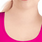 Sutiã esportivo feminino ID Ideology de impacto médio rosa tamanho 1X