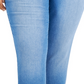 Jeans Curvy Girlfriend Feminino Style &amp; Co Azul Tamanho 10