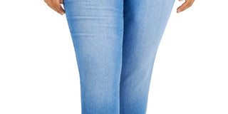Jeans Curvy Girlfriend Feminino Style &amp; Co Azul Tamanho 10