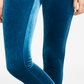 Leggings skinny femininas de veludo sem costura da INC International Concepts, azul, tamanho a definir