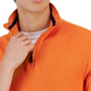 Suéter masculino Club Room com gola simulada e zíper 1/4 laranja tamanho XX-G