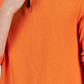 Suéter masculino Club Room com gola simulada e zíper 1/4 laranja tamanho XX-G