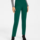 Calça Alfani Feminina com Painel de Barriga Costurado Verde Tamanho 4