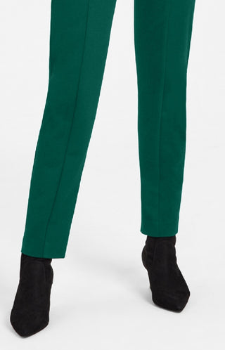 Calça Alfani Feminina com Painel de Barriga Costurado Verde Tamanho 6