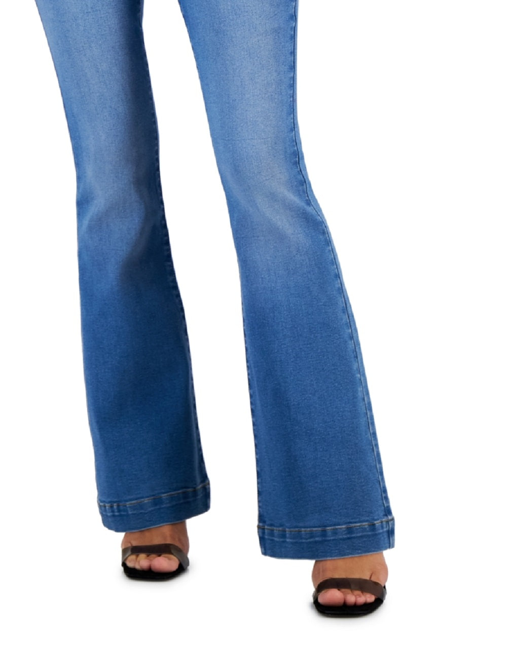 Calça jeans feminina flare, azul, tamanho 4, da INC International Concepts