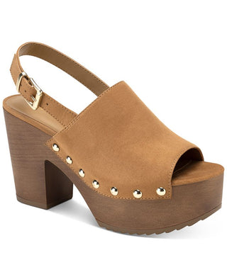 Sandálias sociais femininas Rayaell da Sun + Stone, sapatos pretos, tamanho 7 M