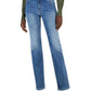 Calça jeans feminina Bootcut de cintura média da INC International Concepts, azul, tamanho 14
