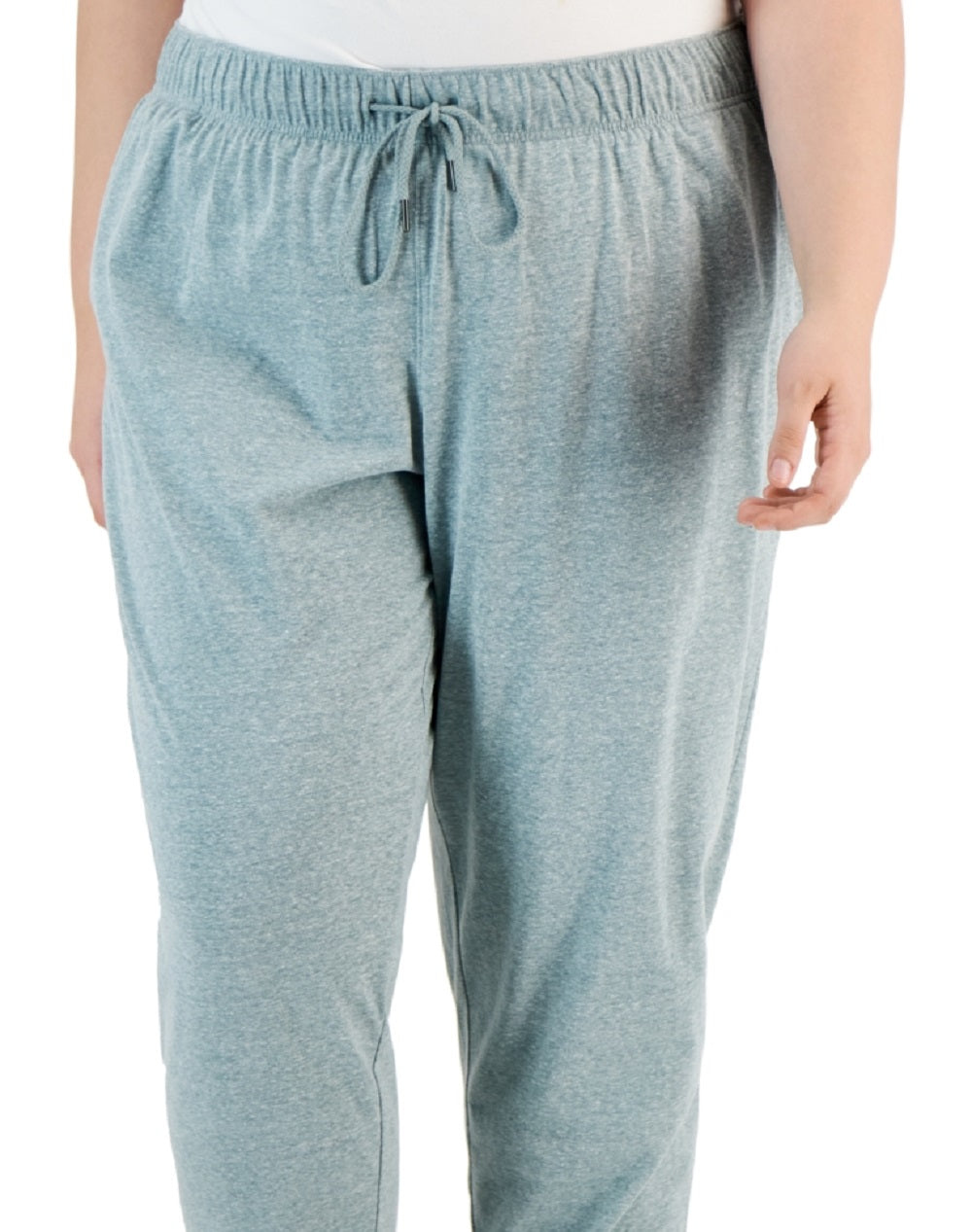 Calça jogger feminina ID Ideology Off Duty, verde, tamanho 2X