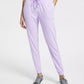 Calça jogger feminina ID Ideology retrô reciclada roxa tamanho médio