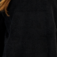 Suéter feminino Sherpa de manga comprida Style &amp; Co, preto, tamanho X-G