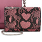 Bolsa transversal feminina INC International Concepts rosa tamanho regular