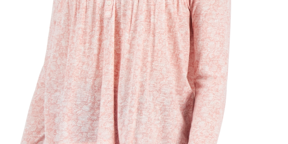 Blusa feminina de malha com babados e manga comprida, tamanho pequeno, laranja, estilo &amp; co