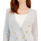 Blazer suéter feminino INC International Concepts cinza tamanho pequeno