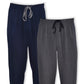 Pacote com 2 calças de dormir de malha Hanes Men's, azul, tamanho grande