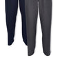 Pacote com 2 calças de dormir de malha Hanes Men's, azul, tamanho grande