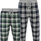 Calça de corrida de flanela masculina Hanes, pacote com 2, verde, tamanho médio