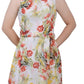 Vestido feminino de chiffon sem mangas com cinto e mangas compridas, tamanho pequeno e marrom, da coleção NY