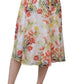 Vestido feminino de chiffon sem mangas com cinto e mangas compridas, tamanho pequeno e marrom, da coleção NY