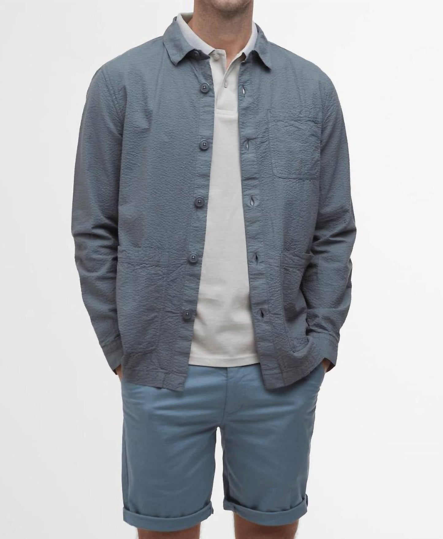 Barbour - Callercove Seersucker Long-Sleeved Shirt
