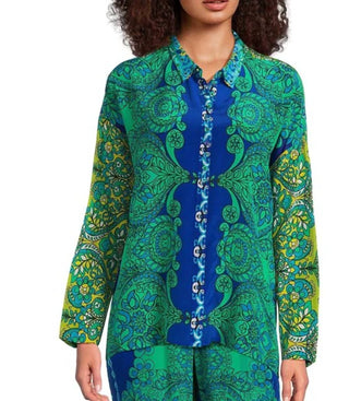 Johnny Was - Blusa Slim Audrey