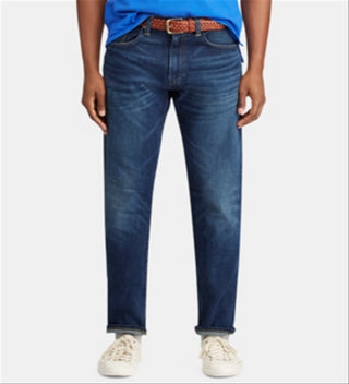 Polo Ralph Lauren Men's Relaxed Straight Stretch Jeans Blue Size 38X30