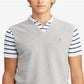 Colete Ralph Lauren Masculino Pima Knit Cinza Tamanho Médio