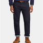 Ralph Lauren Masculino Hampton Relaxed Straight Jean Azul Tamanho 36X30