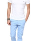 Calça Chino Ralph Lauren Masculina Straight Fit Azul Tamanho 34X32