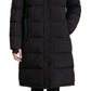 Casaco feminino com capuz BCBGeneration, preto, tamanho médio