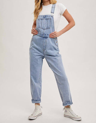 Bluivy - Denim Straight leg Overalls