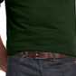 Moletom masculino GH Bass Mountain Fleece com gola redonda, verde, tamanho pequeno